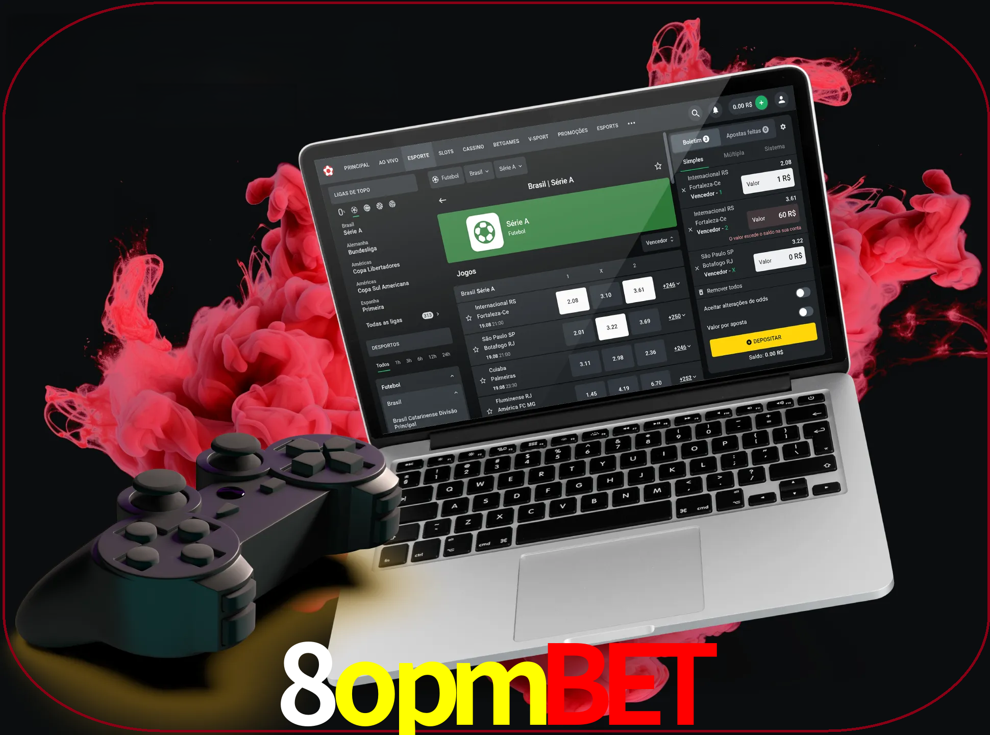 Visite a secção especial de jogos de vídeo em 8opmBET para descobrir em que jogos pode apostar e ganhar muito dinheiro.