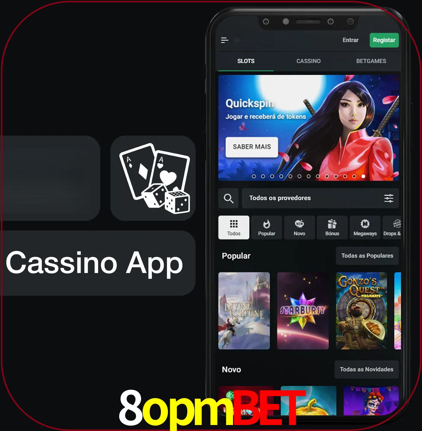Jogue jogos de cassino e ganhe.