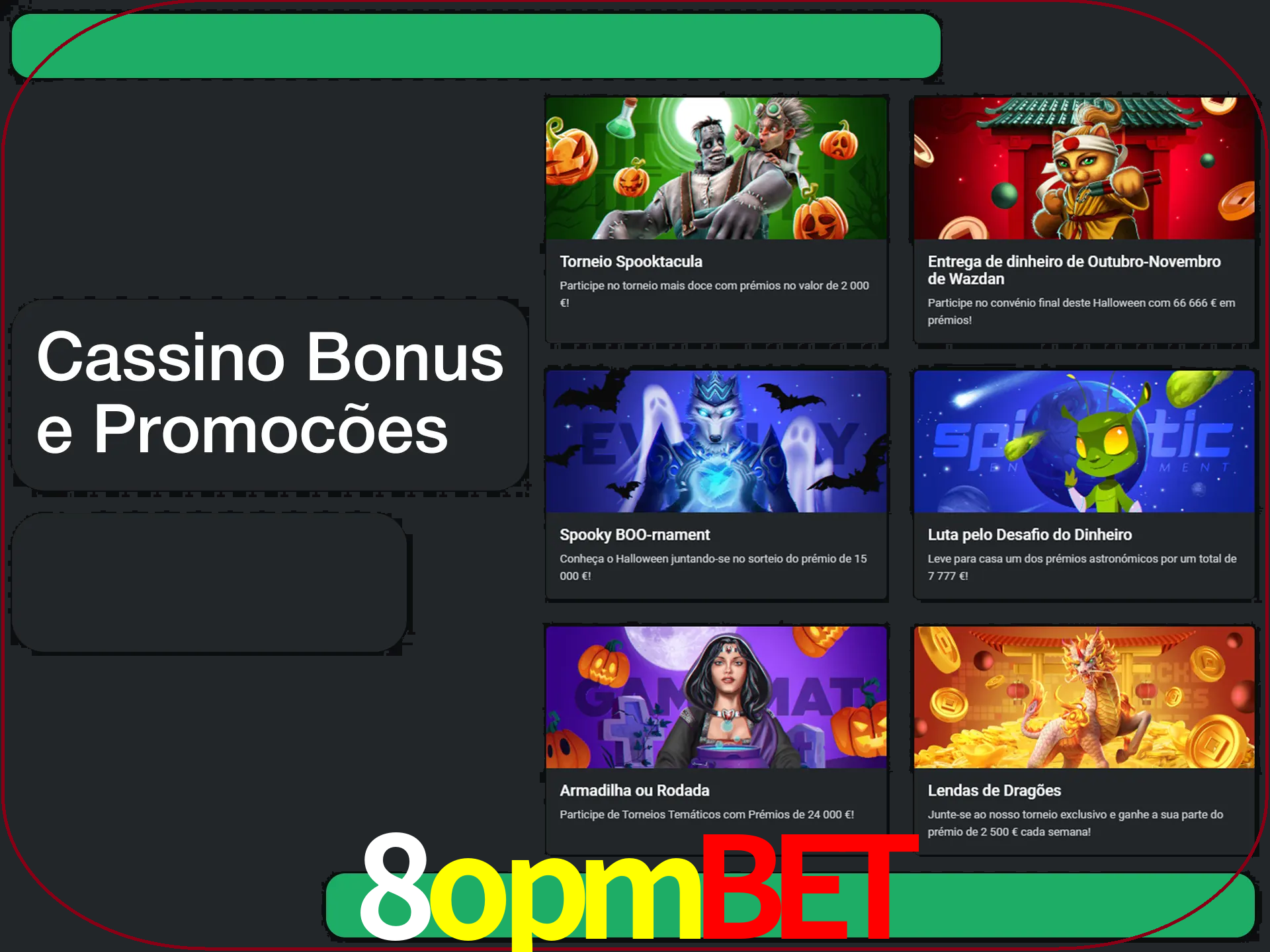 Verifique se há novos bônus de cassino para reivindicar.