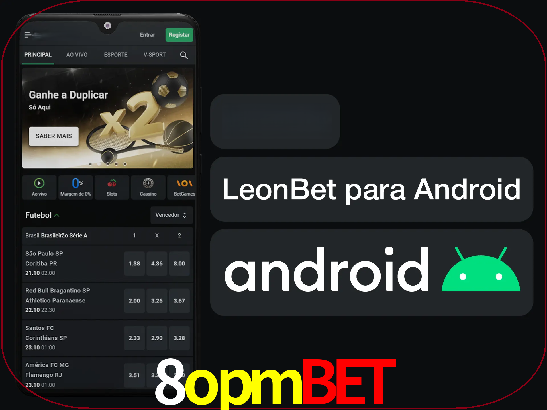 Adquira sua versão poket de LeonBet.