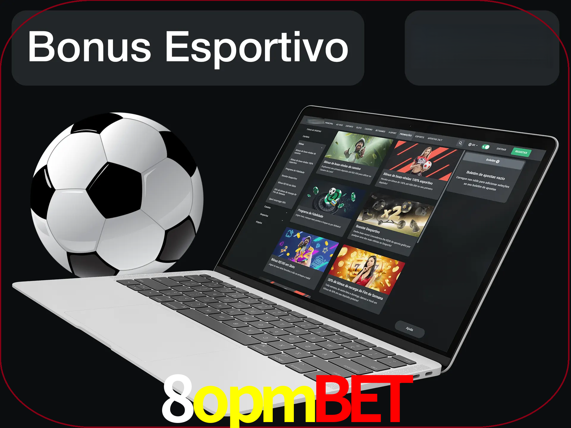Antes de começar a apostar, use o bônus esportivo.